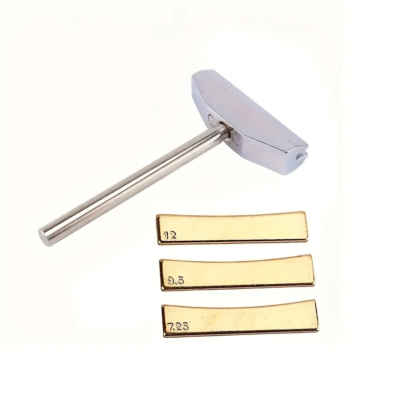 Guitar Fret End Bevel File, Fret Edge Dressing Tool for Acoustic Electric Guitar, Luthier Fretwork File