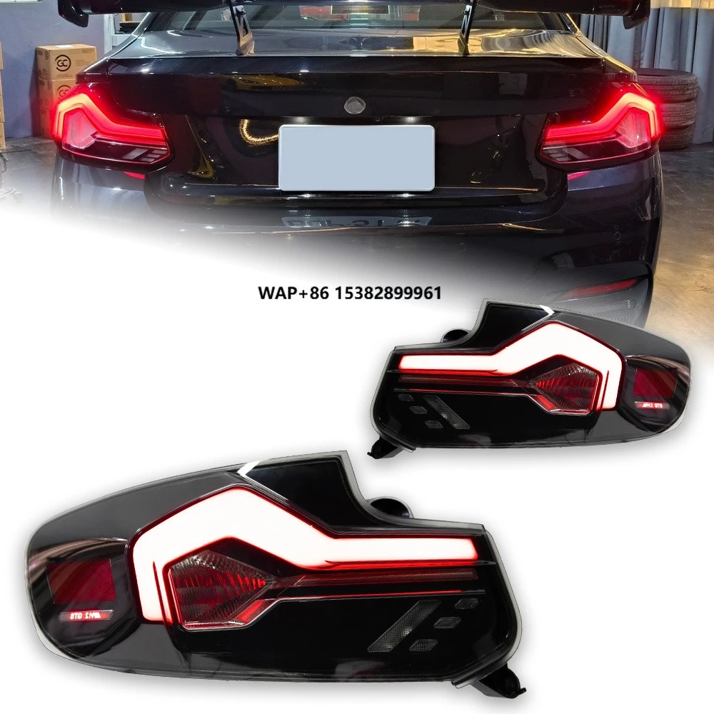 

Автомобильные фонари AKD для F22 F23 F87 Светодиодный задний фонарь 2012-2018 220i 225i M2C Лампа тормозного сигнала DRL Обратный ход Автомобильные аксессуары