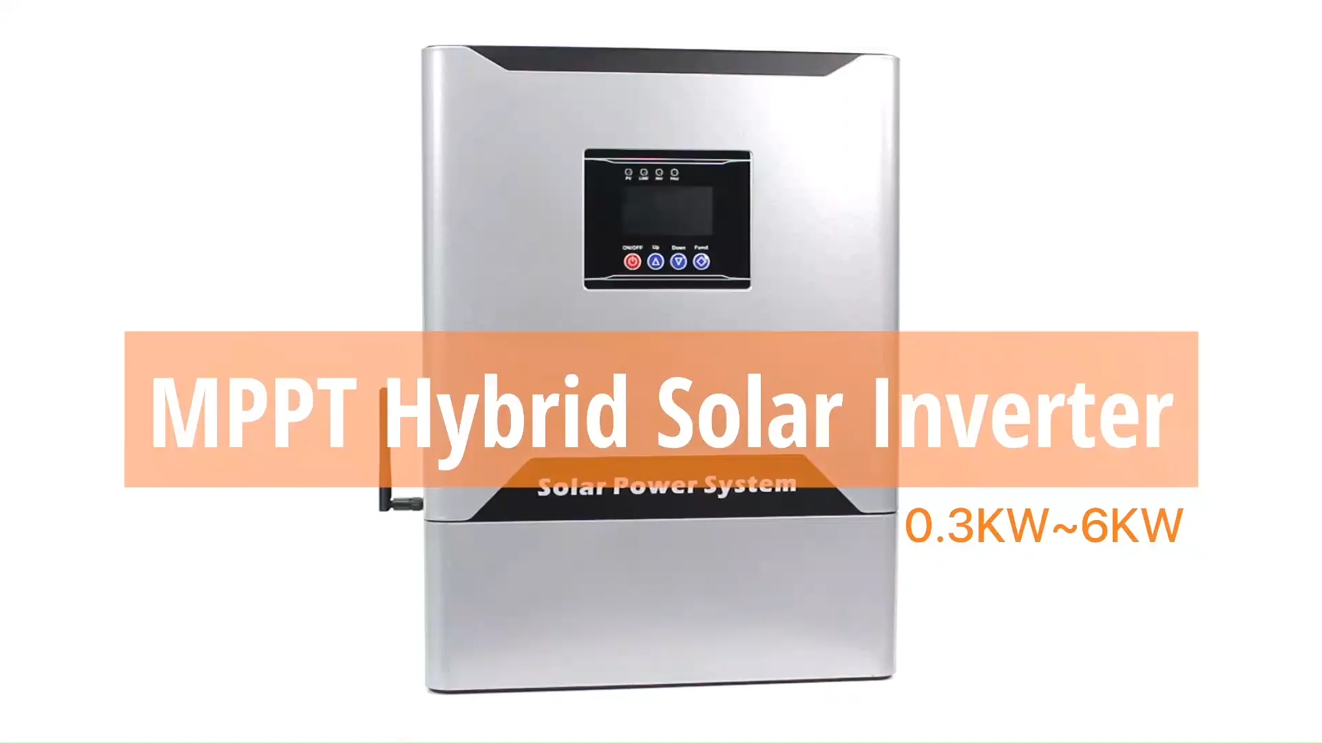 Solar Inverters output 110VAC 220VAC 6KW 6KVA 48V 60A MPPT Hybrid off grid split phase power inverter