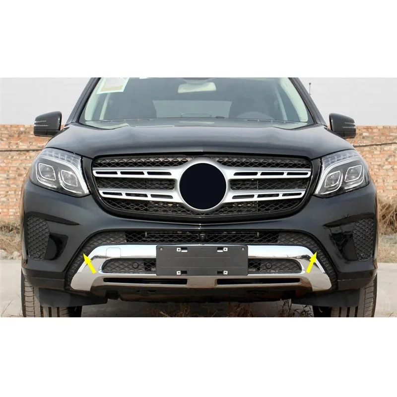 AS94-Car L & R Paraurti Anteriore Copertura Griglia Accessori Per Mercedes Benz W166 GLS GLS350 GLS450 2017-2019 1668858822/1668858922