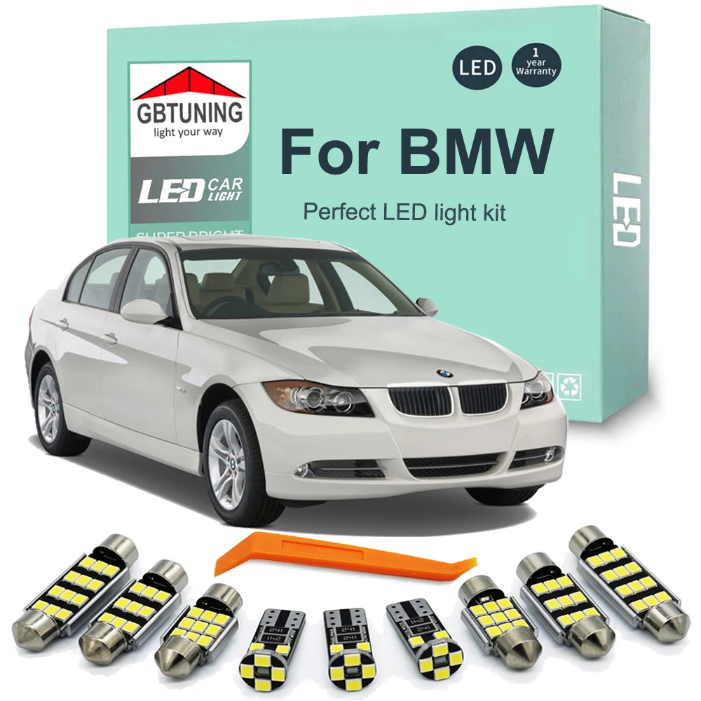 

LED Bulb Interior Light Kit For BMW E87 E81 F20 E36 E46 E90 E91 E92 E93 E39 E60 E61 F10 F11 X1 E84 X3 E83 F25 X5 E53 E70 X6 E71