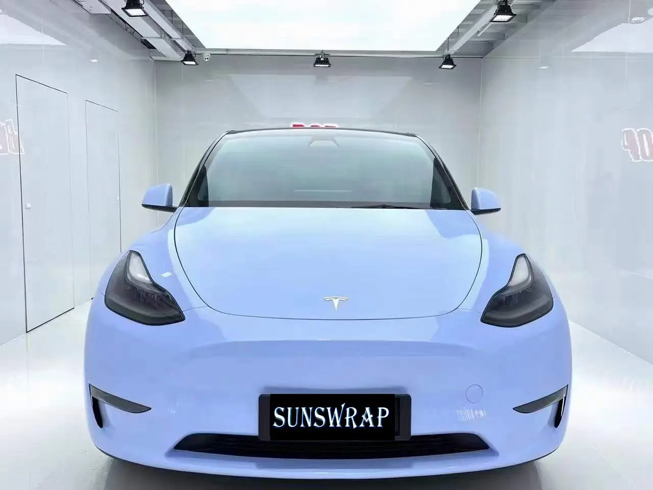 

High Glossy Ultra Gloss Mist Blue Car Vinyl Wrap Glossy Car Wrapping Color Vinyl Bubble Free 1.52x18m/roll Full Roll