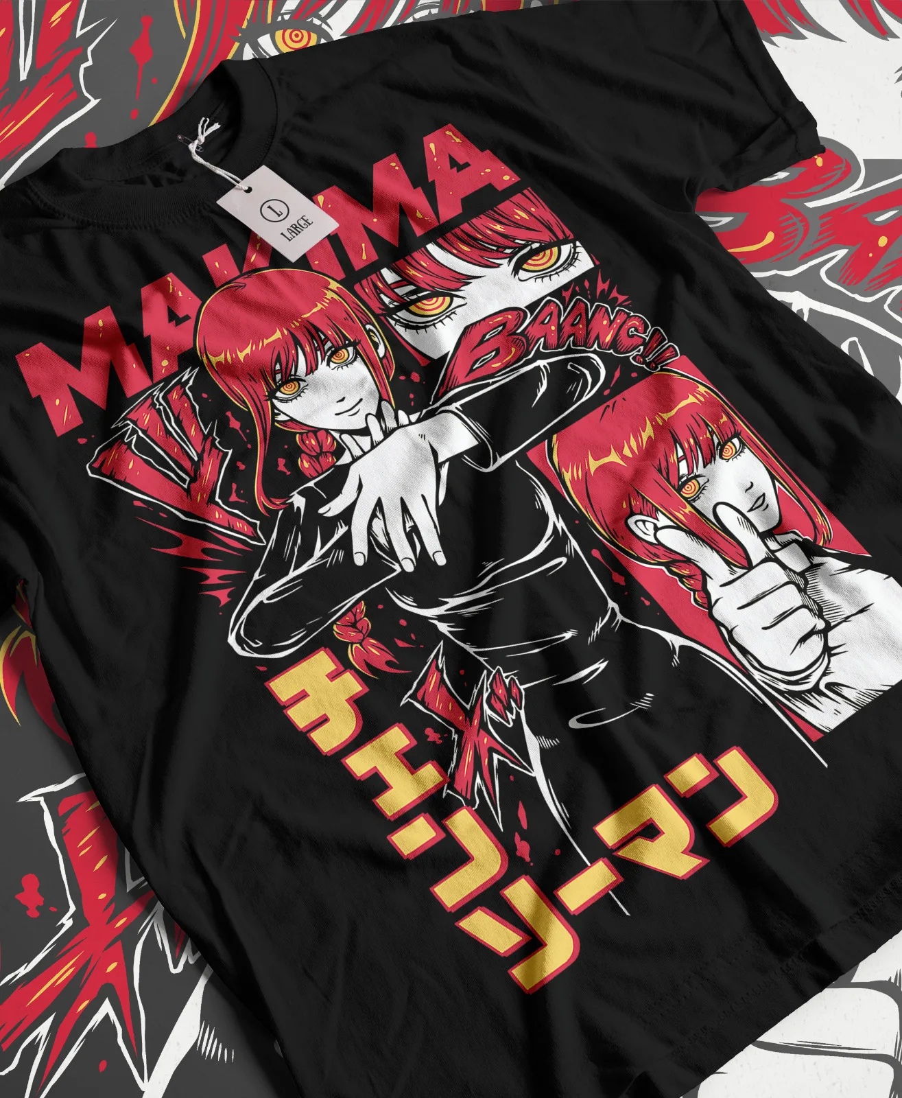 Chainsaw Devil Anime T Shirt Anime Manga Unisex Tshirt T-Shirt Tee ALL SIZES