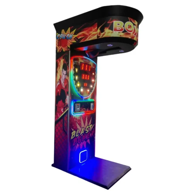Commercial Electronic Punch Boxing Game Machine Coin Operated Ultimate Big Punch Power Arcade Equipment