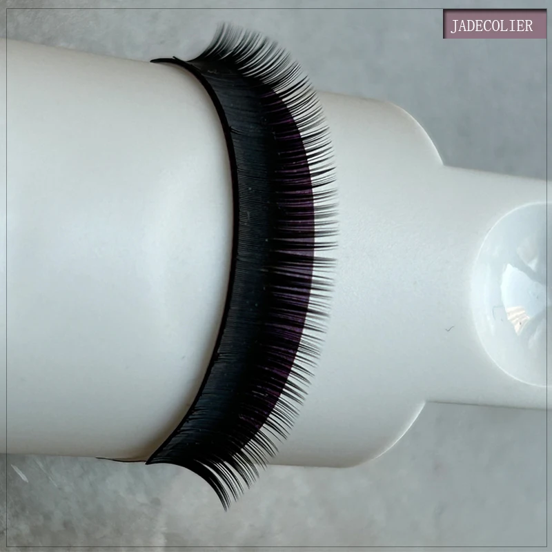 JADECOLIER 1 plateau haute qualité court J/ B/ C Curl sous Extensions de cils 5/6/7mm longueur mixte naturel longs cils inférieurs