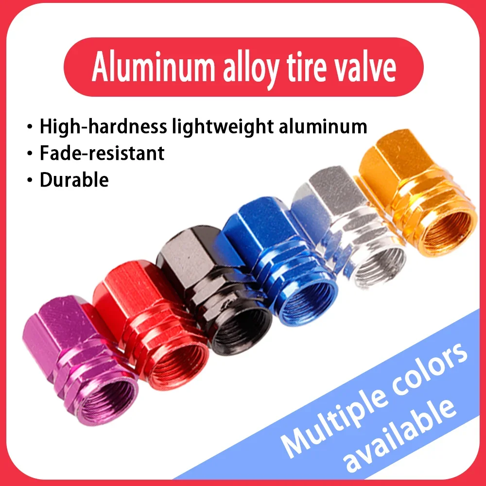 Tutup Katup Ban Paduan Aluminium untuk Mobil, Sepeda Motor, Truk, Sepeda - Tahan Pudar & Tahan Lama dalam Berbagai Warna