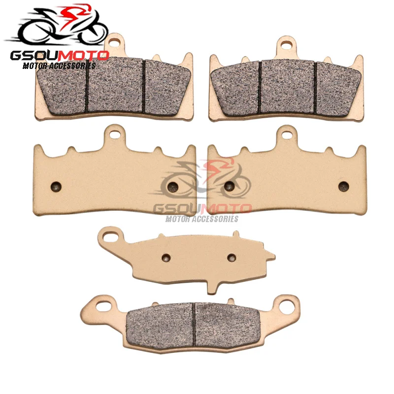 Motorcycle Metal Sintering Front Rear Brake Pads For Suzuki M1600 VZ1600 M 1600 (VZ 1600 K4 Intruder) 2004 04