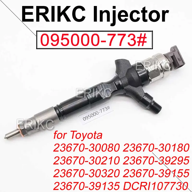 

095000-7730 Common Rail Diesel Injector 095000-7731 Fuel Injection Nozzle for Toyota Landcruiser Prado 3.0 D 1KD-FTV 23670-30320