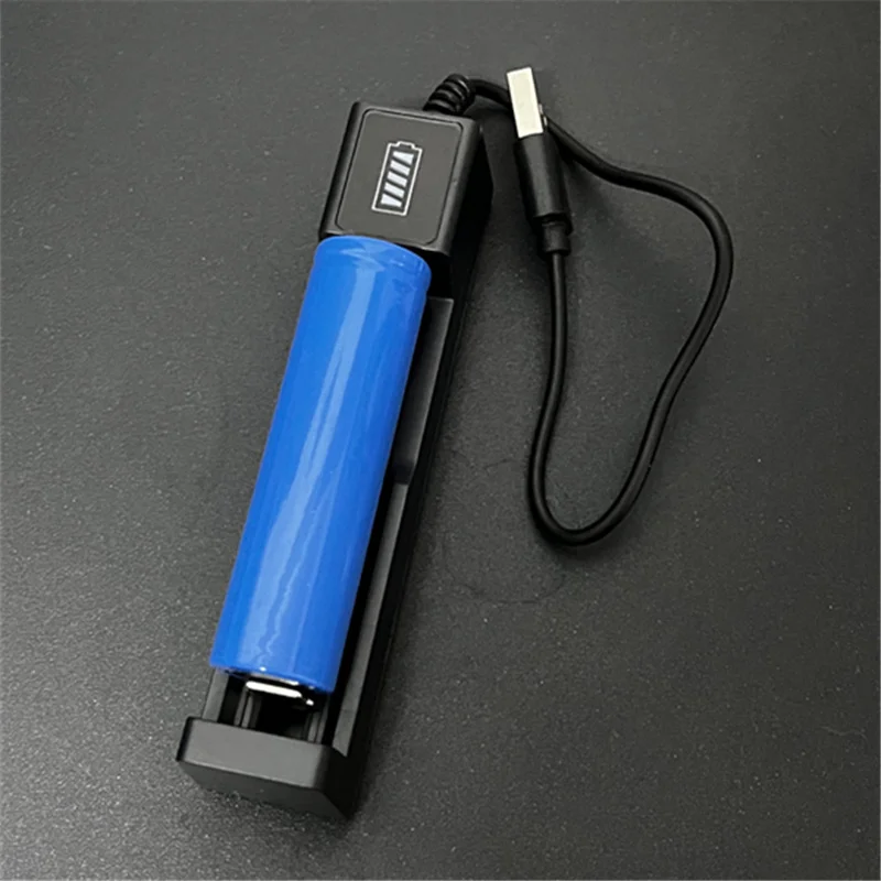 USB Battery Charger for 18650 Battery 10440 14500 16340 16650 14650 18350 18500 Rechargeable Batteries