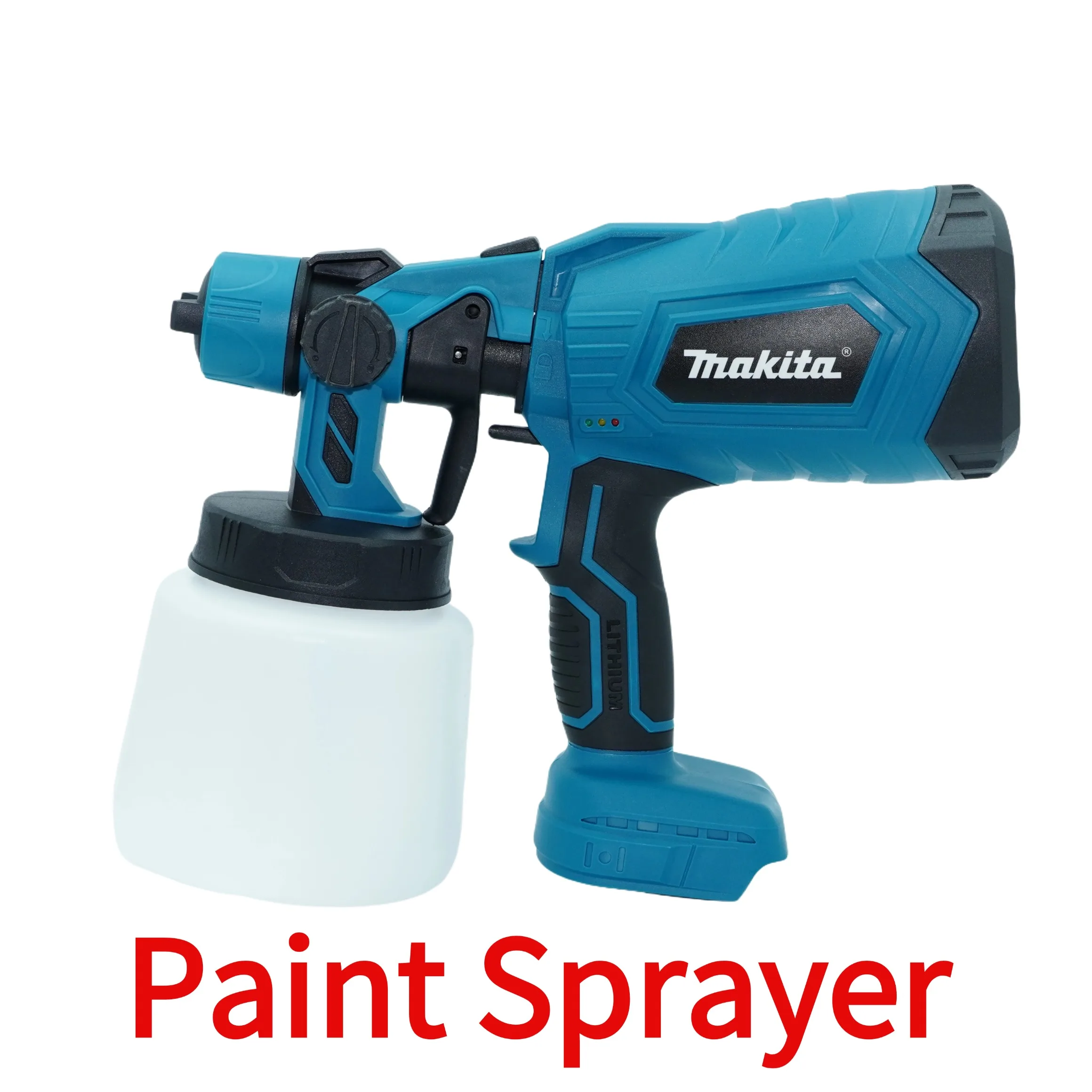 Elektrische Verfspuitpistool Voor Makita BL1860 18V Batterij 1L Draadloze Draagbare Verfspuit Set Auto Meubels Spray Schilderen Tool