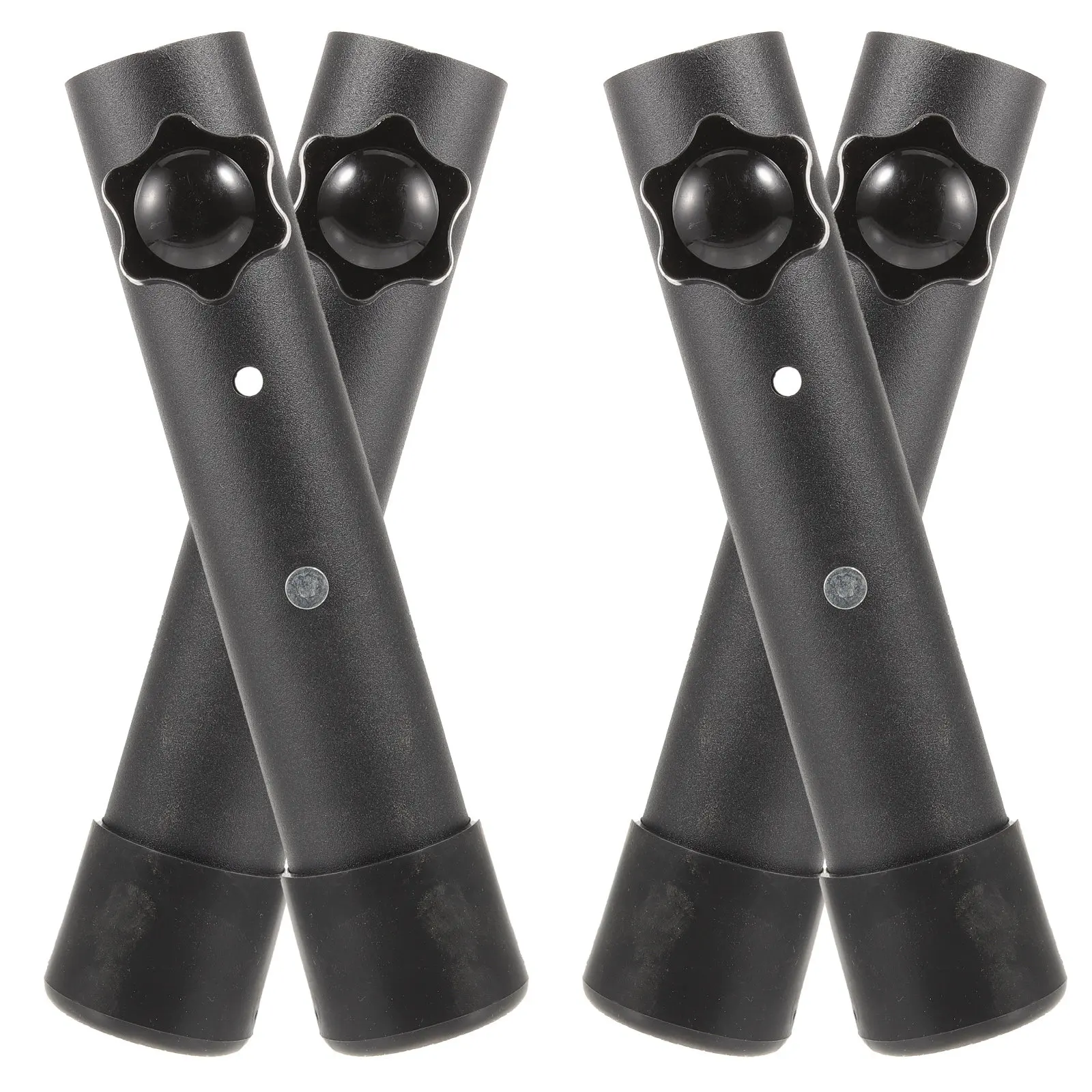 4Pcs Sturdy Steel Table Height Extenders Replacement Furniture Legs for Folding Tables Adjustable Support Legs Indoor Outdoor