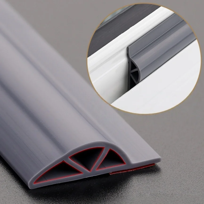 

1PC 2m/78.74inch Sliding Window Seal Strip Self Adhesive Triple Sound Insulation Anti-Cold