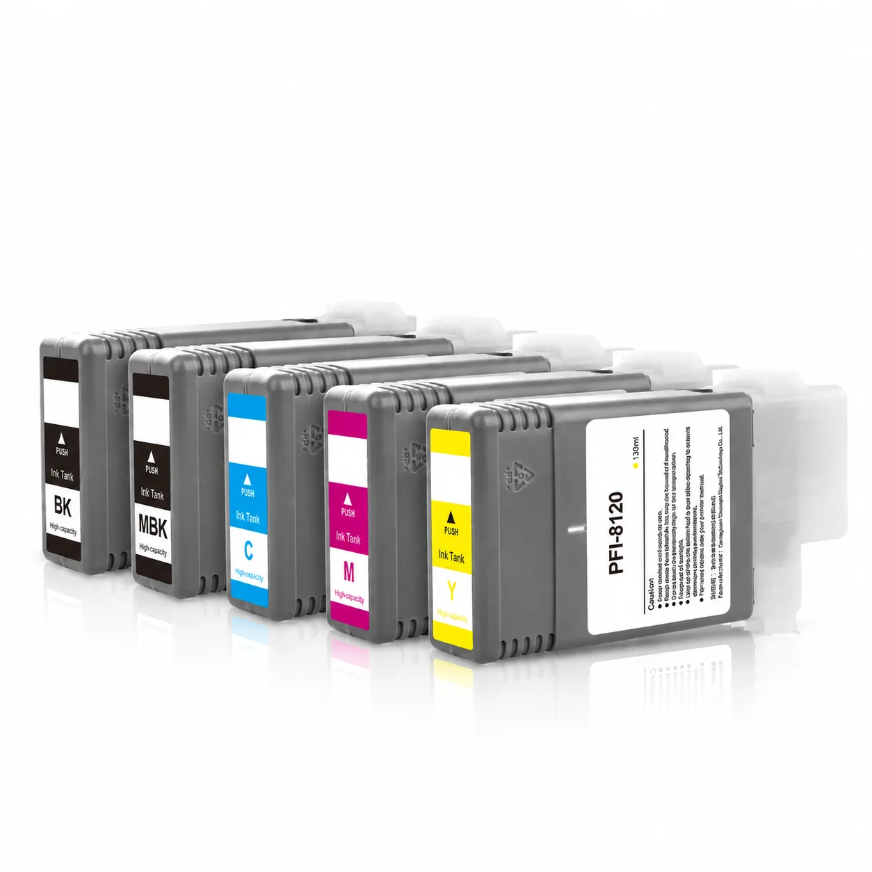 130ML PFI-8120 Pigment ink for Canon PFI-8120 PFI8120 for Canon TM5200 TM5205 TM5300 TM5305 TM5300MFP printer ink cartridge