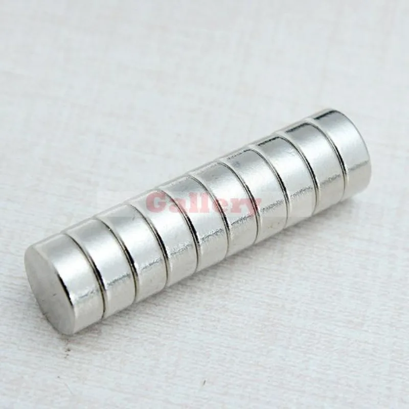 10 szt. Magnesów neodymowych D10x4mm N35 magnesy ziem rzadkich silne bardzo silny magnes magnesy neodymowe Cylinder