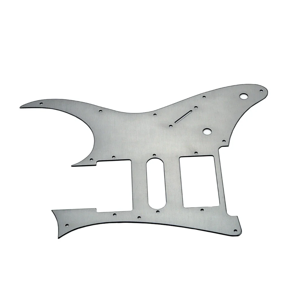 1x Grey Metal  Electric Guitar HSH pickguard Humbucker Replacement Scratch Plate Suitable for Ibanez RG250 Style 7 V