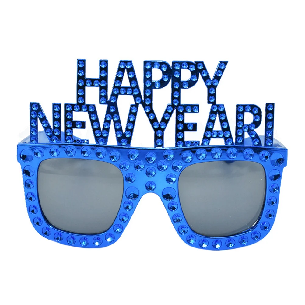

1pc Happy New Year Party Glasses Funny Eyeglasses 2023 Photo Props For Nye Celebration Decor Festive Fun Glasses Men Women