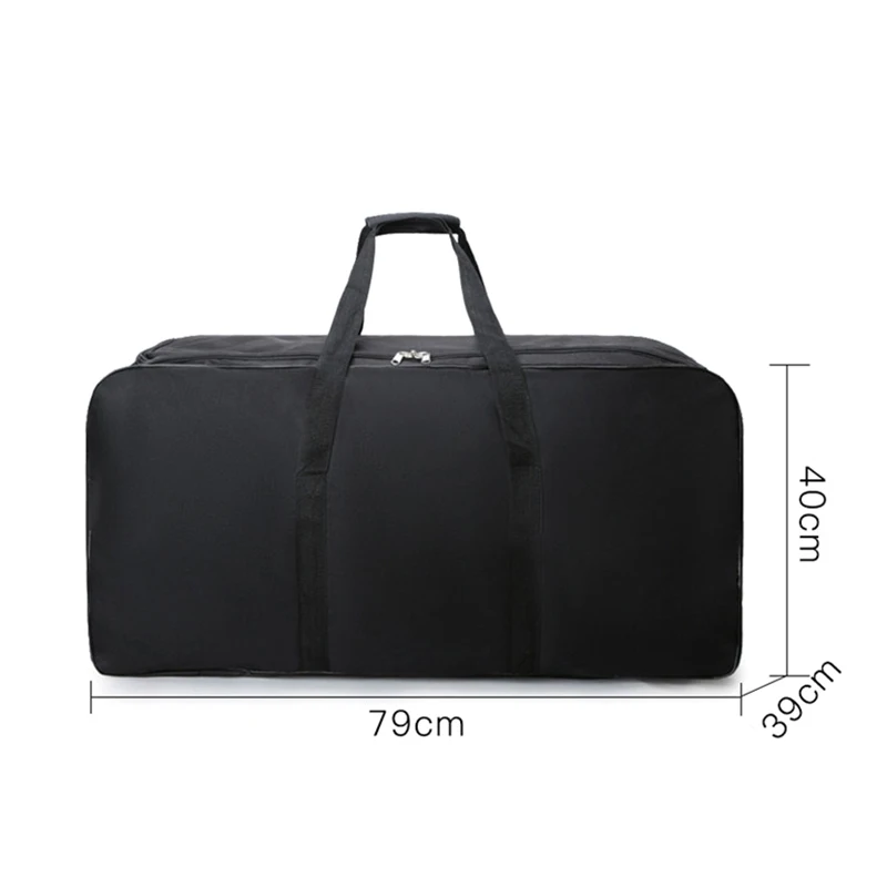 Unisex Universal Wheel Travel Bag Large Capacity Duffle Durable Oxford Simple Multifunction Handbag Luggage Suitcase duffle bag