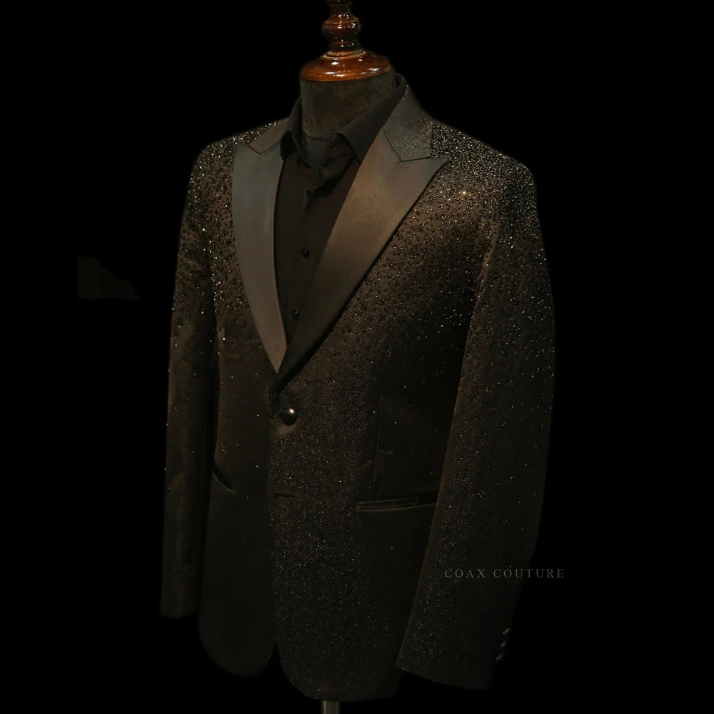 

Жаккардовый костюм для мужчин, трехсекционный винтажный стиль, элегантная официальная одежда, модные костюмы для свадьбы, жениха и вечеринки для мужчин