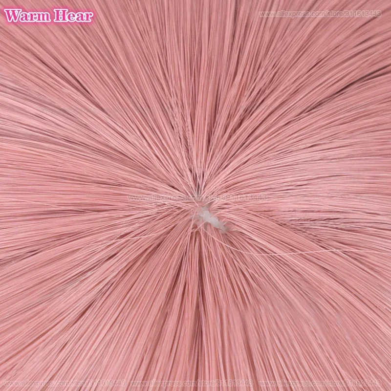 f,5.g'6\j/8,Nakano Miku Cosplay Anime COS 58cm Dark Pink Heat Resistant Hair Wigs +Wig Cap6;y'4\f,9/x. view 6