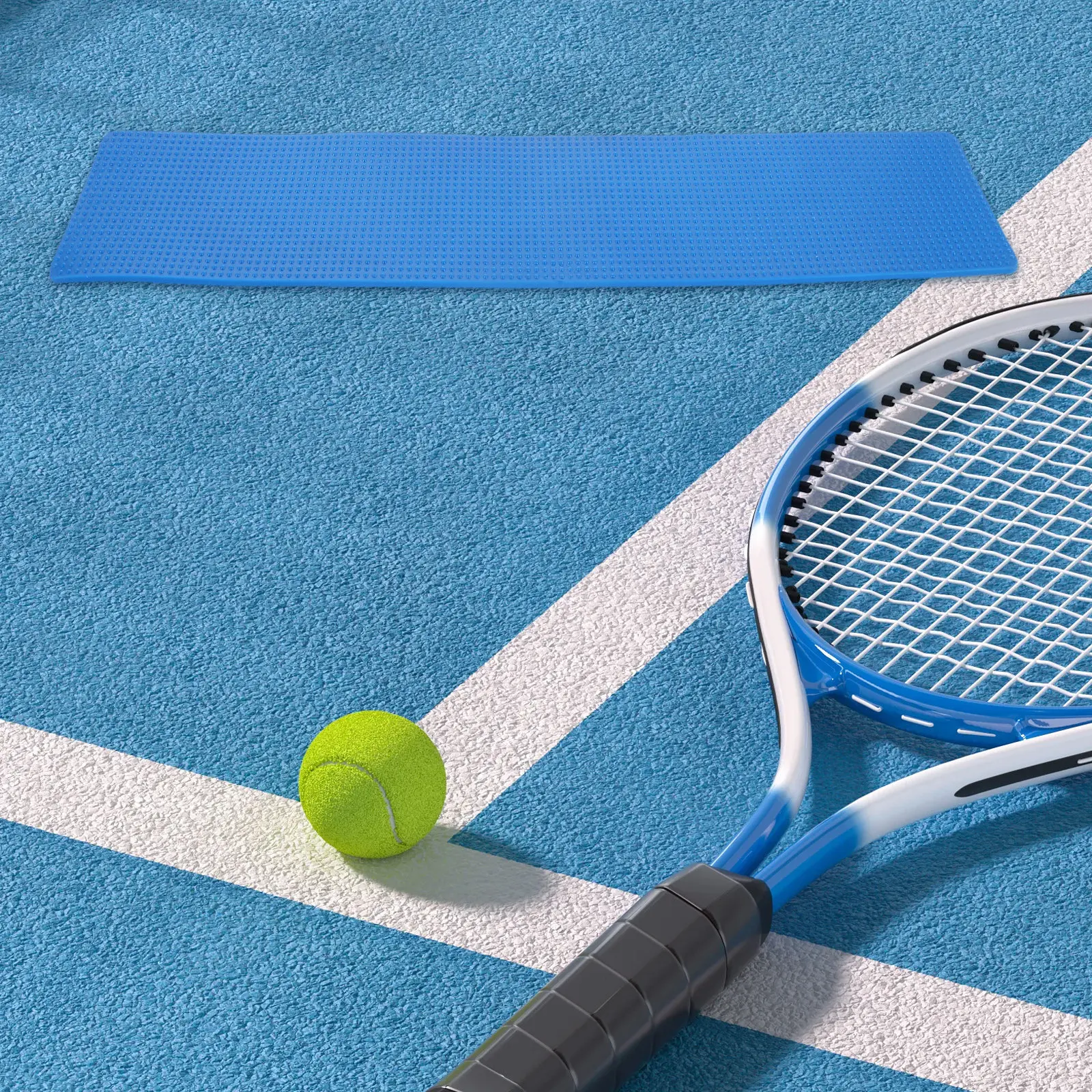 

10Pcs Tennis Court Line Markers High Visibility Pickleball Court Marking Kit Slip Resistant Sports Field Accessories Temporary