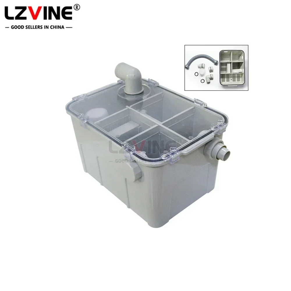 Dental Clinic Gypsum Filter for Mechanic Machine Sedimentation Tank Box of Cleaning Table Pool Accessoire Medical