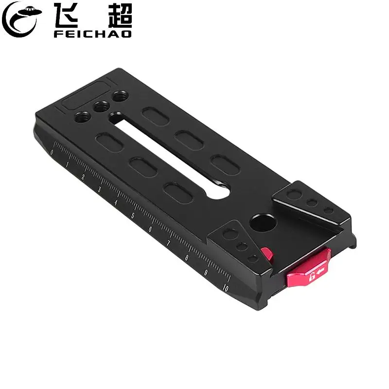 تركيب الكاميرا 1/4 لوحة الإفراج السريع لـ DJI Ronin RS3 Pro Mini Gimbal Stabilizer لكاميرا Manfrotto Tripod Head DSLR