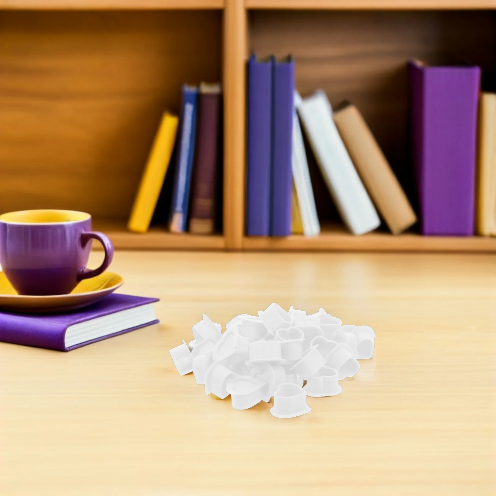 

100 шт., чашки с чернилами для татуировки в форме сердца, силиконовая основа, минимизирующие разливания, повышающие удобство, оборудование для татуировки, принадлежности для татуировки