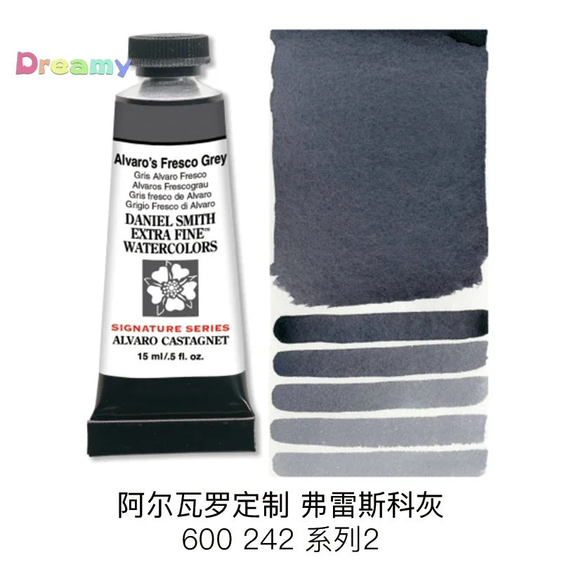 ألوان مائية USA Daniel Smith Extra Fine Artist المائية 15 مل Alvaro Castagnet، ألوان مائية كلاسيكية للنقاء والدوام غير المتفوق. #6