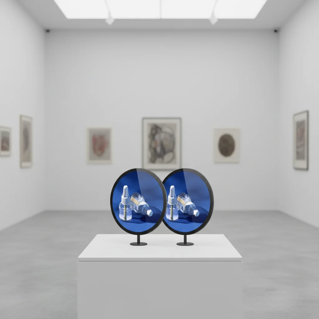 

15,7-23,6-дюймовые настенные цифровые дисплеи, круглые ЖК-экраны для рекламы