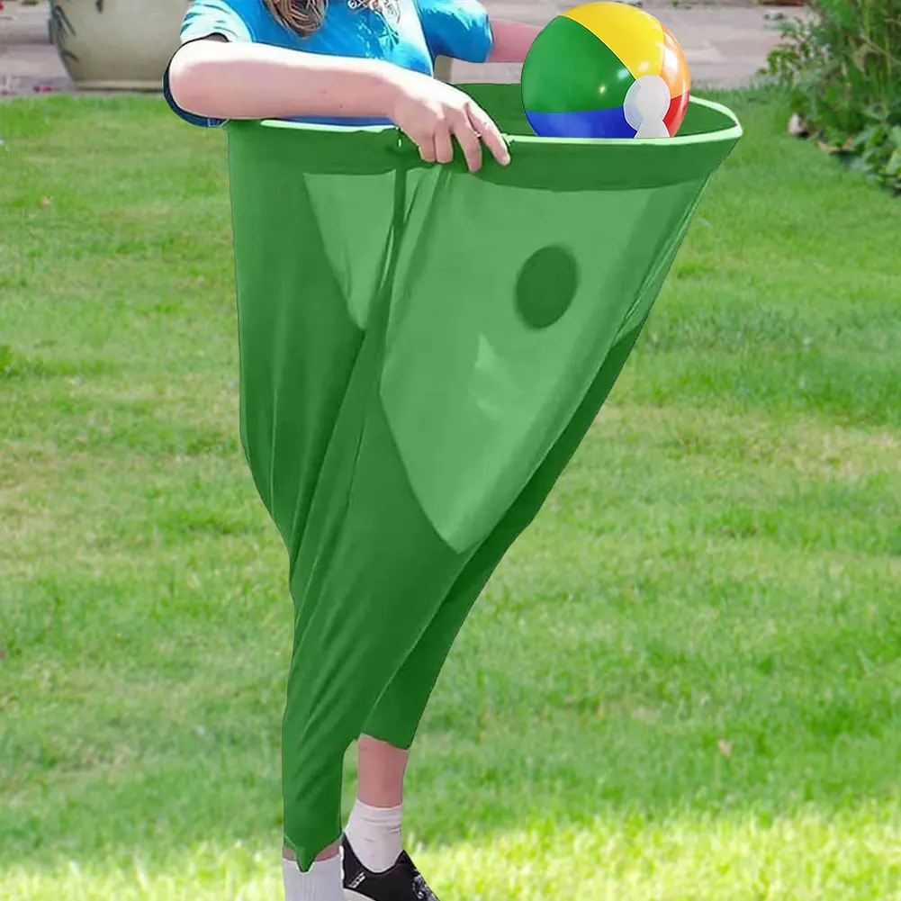 フリーキーパーティーゲームパンツ、2つの弾むボールと1つのエアポンプ付き、家族の再会ゲーム、子供と大人のための投げるおもちゃ