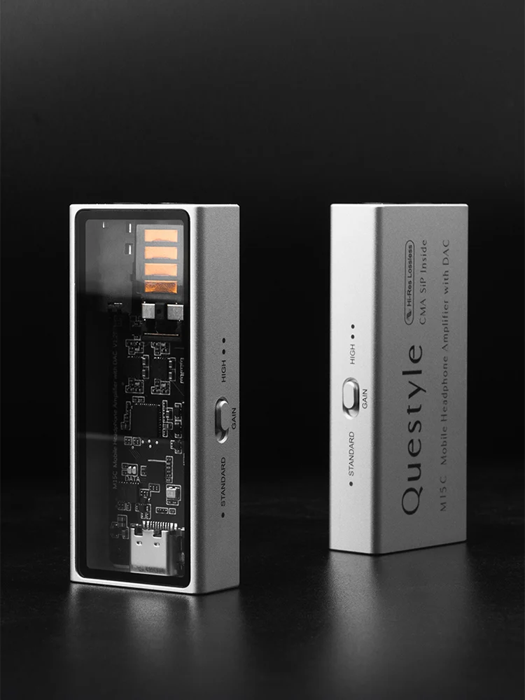 Questyle M15c Portable Usb Dac&Amp Latest Release Flagship Small Tail Decoder Portable Headphone Power Amplifier Machine Custom