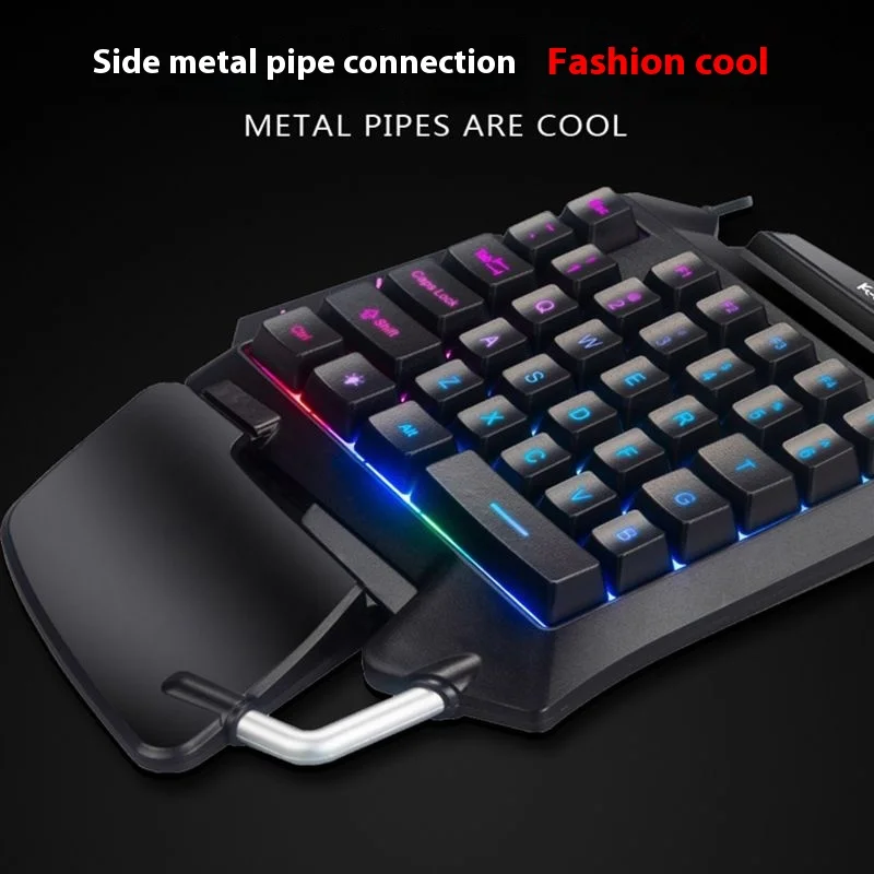 AULA G92 one handed keyboard Left hand mechanical tactile gaming keyboard Support ergonomics Apex LOL Esports Game ExclusiveGift