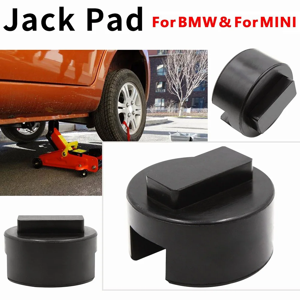 Rubber Pad Jack Stand Adapter Pucks - Fits Car Axle Jack Stands & Floor Jack - For BMW For MINI Jack Stand Adapter