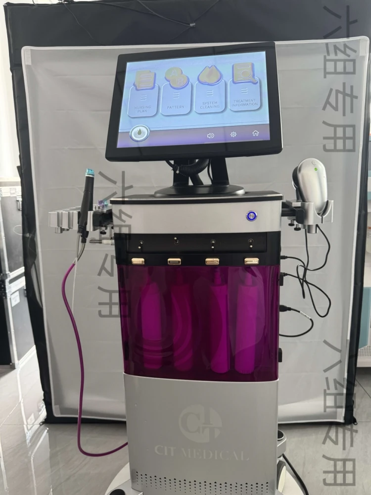 New Hydra Oxygen Facial Multifunction Skin Care Machine: Facial Cleaning, Rejuvenation, Blackhead Removal & Face Lifting