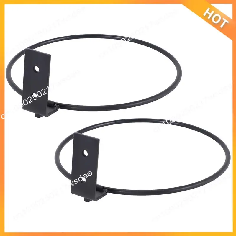 X08A 2 Pack Foldable Ball Holder Wall Mounted,Sports Ball Display Rack For Basketball Volleyball Rugby Soccer Football