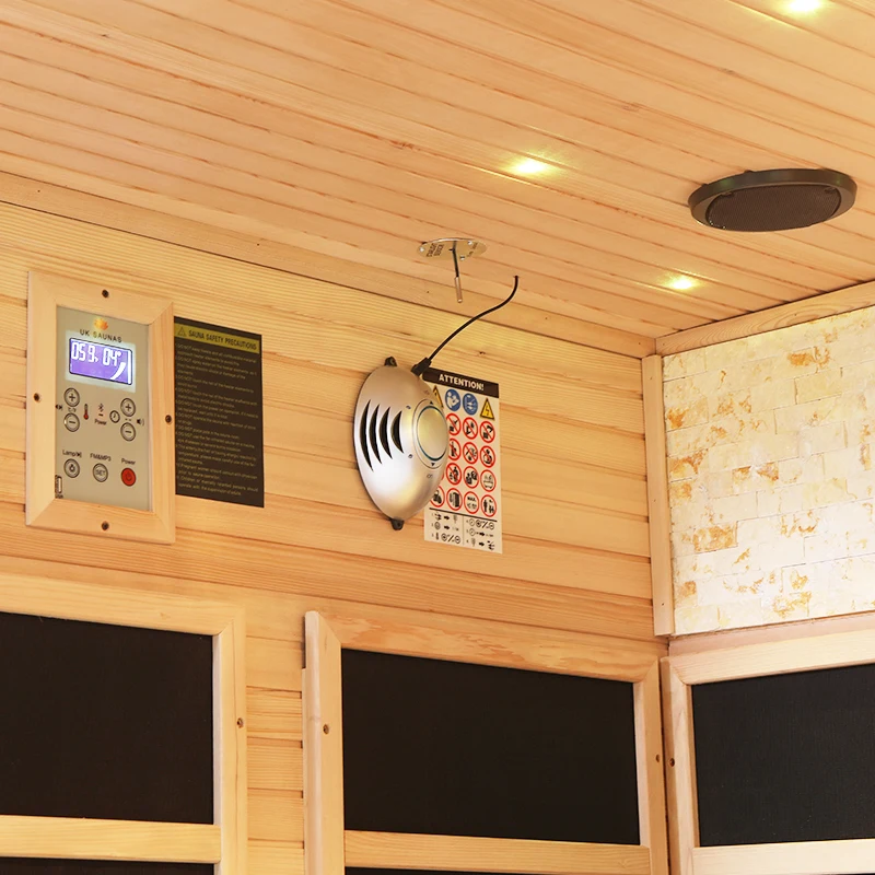 4  Person Infrared Sauna Room  New Style Fashion Home  for Sale