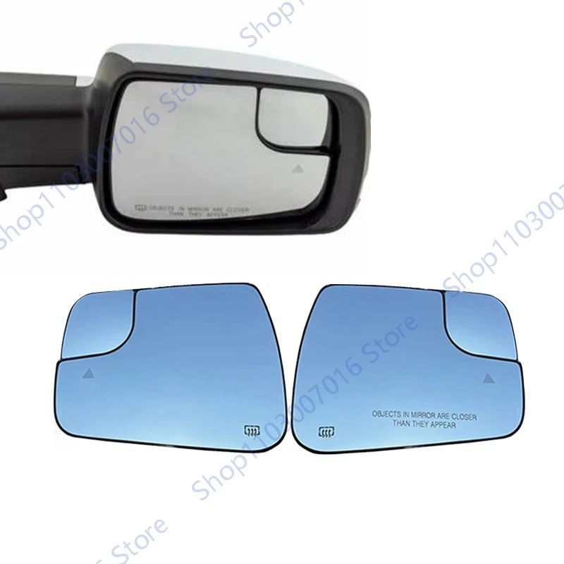 

Spot Car Side Rearview Mirror Glass Lens For Dodge Ram 1500 2500 2019 2020 2021 2022 68402094AA 68402095AA Heated Or Blind