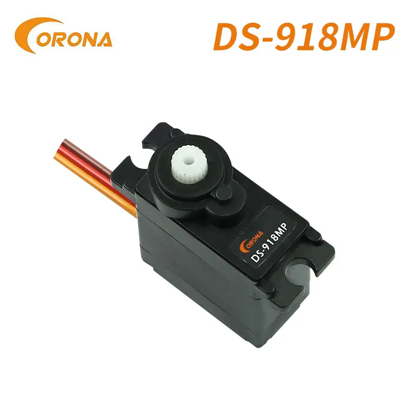 4 Stück Corona DS918MP Digital Servo 1,8 kg / 0,06 Sek. / 9 g für RC-Spielzeugmodelle – Detail 1