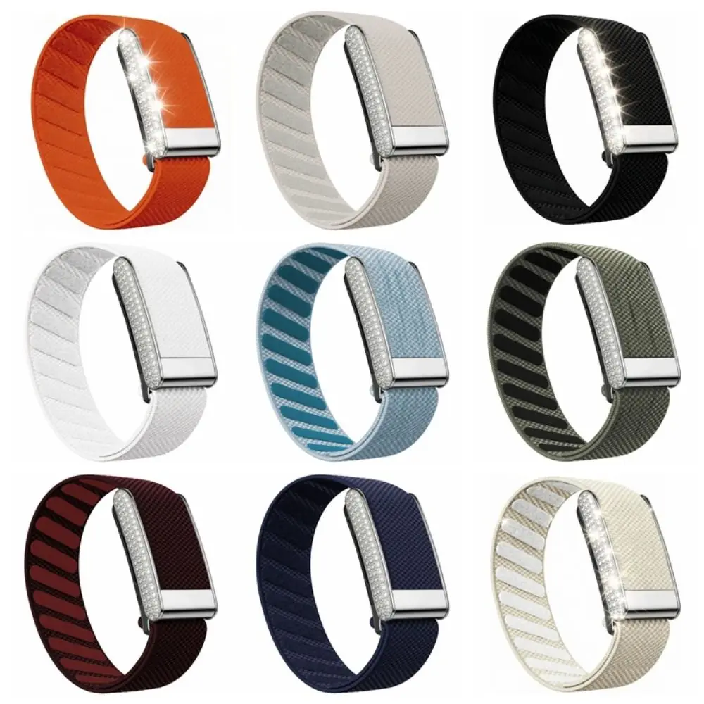 

Adjustable Watch Strap Band Replacement Sweat Resistant Nylon Sport Band Cozy Knitted Sport Bracelet Strap for Whoop 5.0