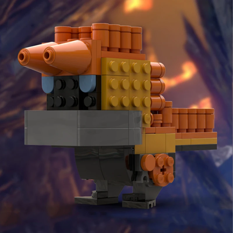 

211pcs MOC Uragaan Brickheadz Model Building Blocks Christmas Gifts Construction Toy Brick Kids Education DIY Creative Idea