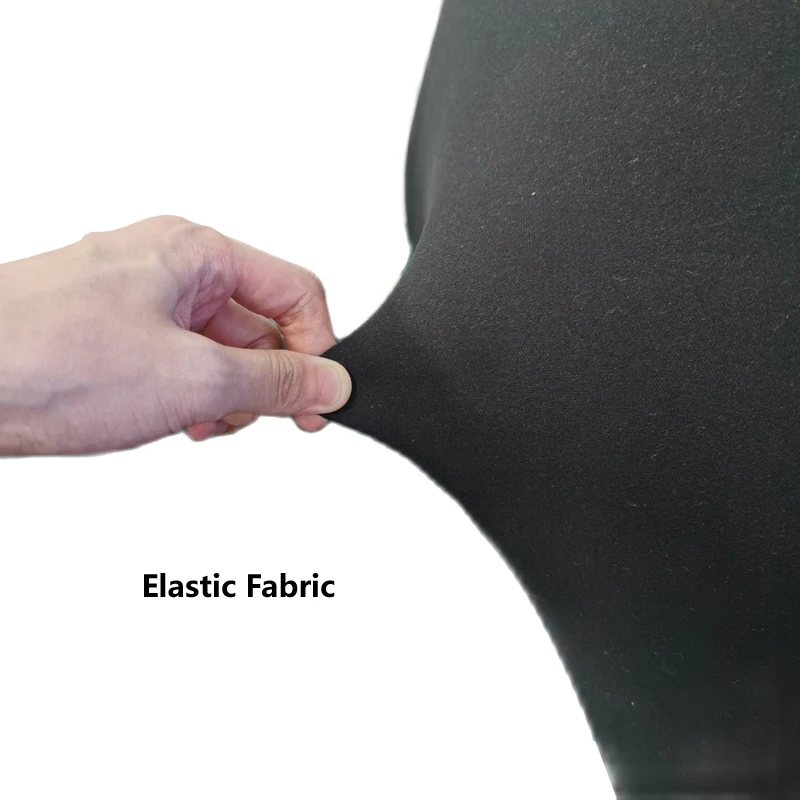 Office Chair Cover With Back Computer Game Seat Cover Solid Universal Spandex Anti-dust Elastic Armchair Slipcover