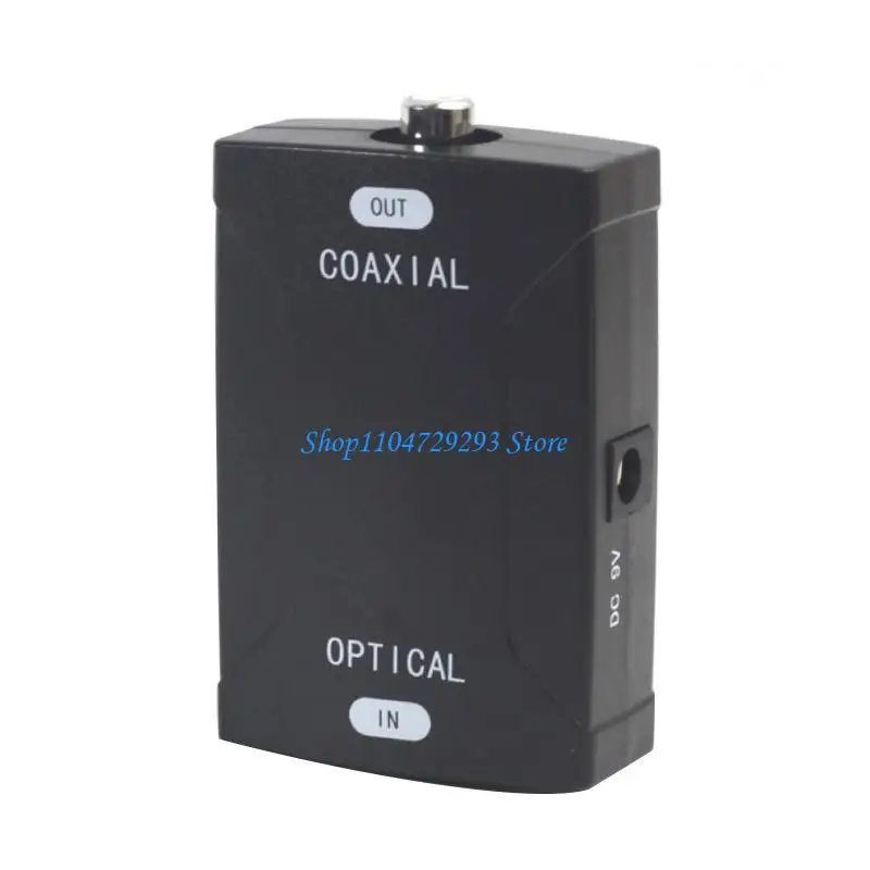 Y2GD Coaxial to Optical Digital Converter 24bit/96K High Definition Sampling with Digital Coax Cable