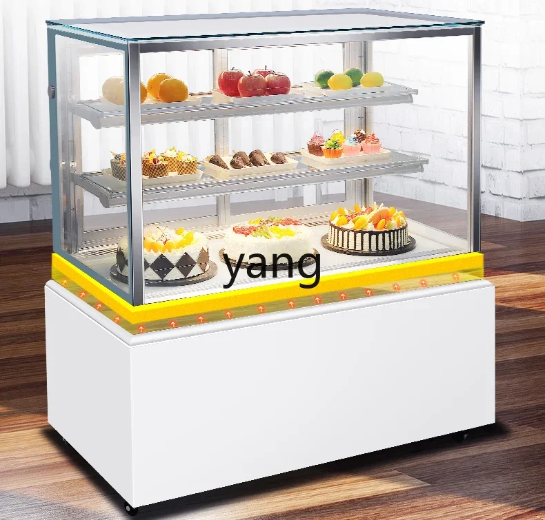 

CX Refrigerated Display Cabinet Commercial Fruit Deli Dessert Freezer Air Cooled Desktop Small Fresh Keeper