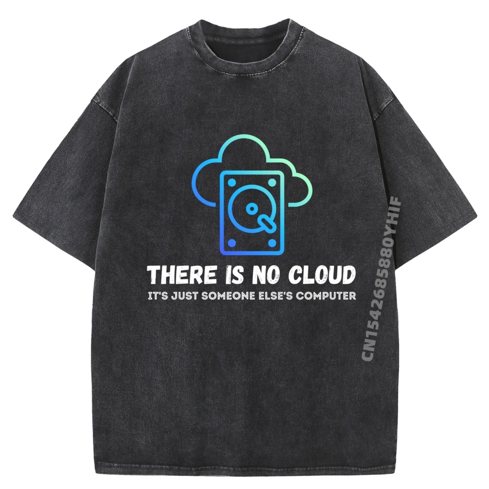 

It Just Someone Else Computer Graphic Clothes Men Luxury Designer Mens Fashionable And Trendy Washed Shirt