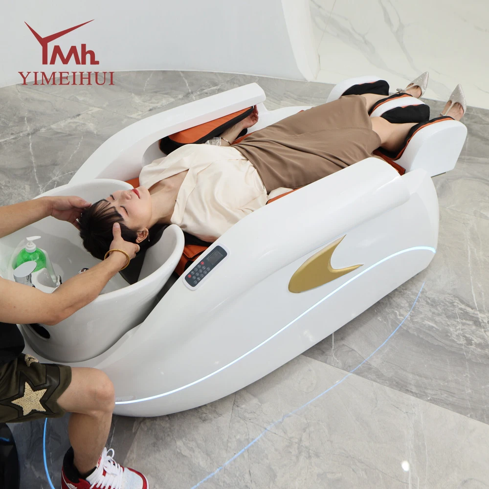 

Head Spa Bed Massage Bed Water Circulation Head Therapy Pedicure Shampoo Chair Shampoo Bed