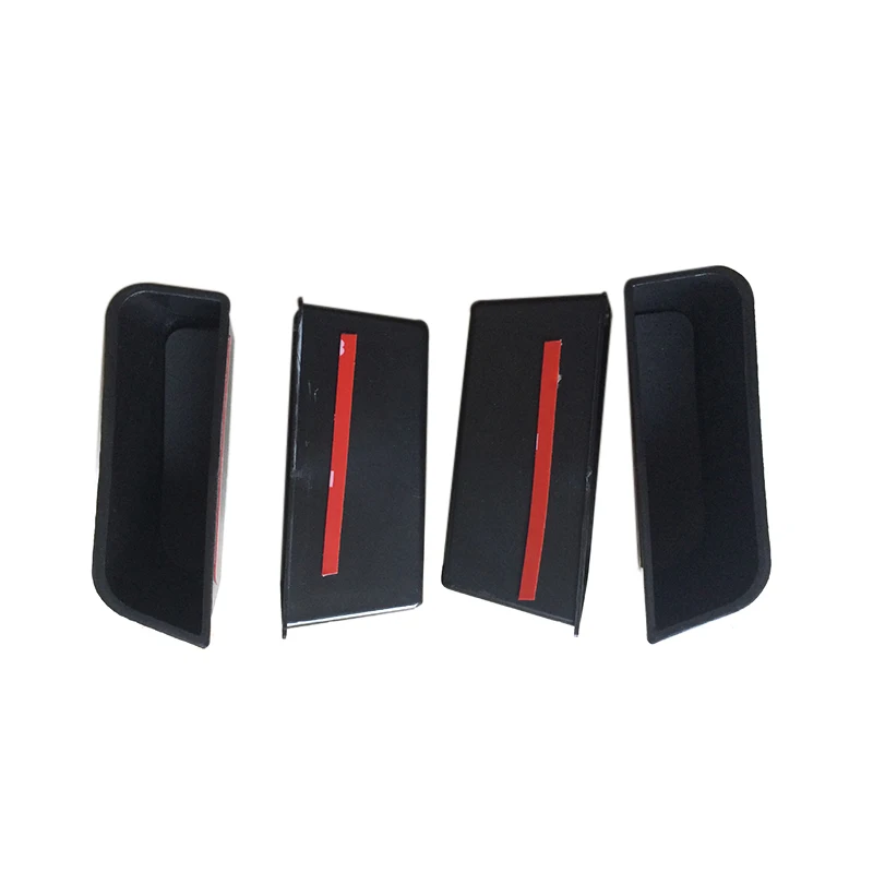 Plastic ABS Fit for Ford Fusion 2013-2019 Armrest Container Door Storage Box Handle Interior Stowing Tidying New Black Car
