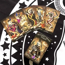 78pcs/deck Deviant Moon Tarot Cards Fantasy Art Deck for Inner Wisdom & Soul Exploration Perfect Party Romantic Christmas Gifts