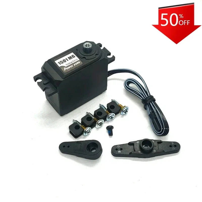 UniFly Excellent Power HD 60G High-Torque Analog Standard Servo With All Metal Gear 17KG 0.14 Sec