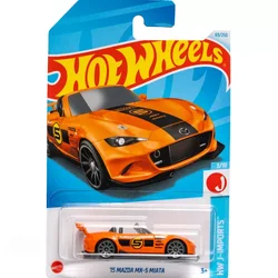 2024H Original Hot Wheels Car 15 Mazda MX-5 Miata Toys for Boys 1/64 Diecast Alloy Voiture Model Juguete J-imports Birthday Gift