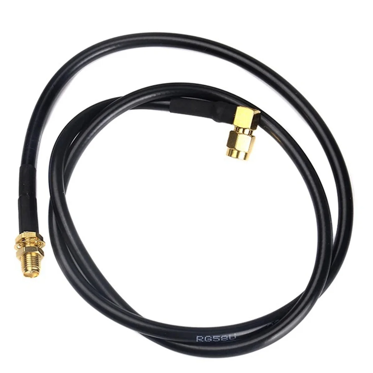 ABJU 100 سنتيمتر AR-152 AR-148 SMA ذكر إلى أنثى اتجاهين هوائي الراديو محوري تمديد كابل ل UV-5R UV-82 UV-9R اسلكية